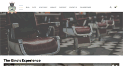 Desktop Screenshot of ginosclassicbarbers.com